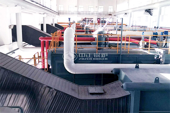 晋昇中润纺织科技2吨WNS系列沼气蒸汽锅炉项目
