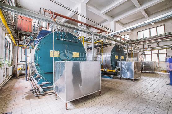 福民生物6吨WNS系列三回程冷凝式沼气蒸汽锅炉项目